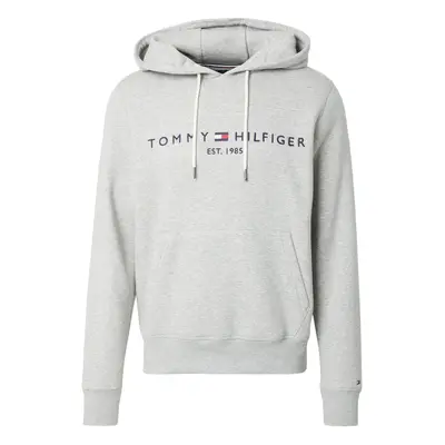 TOMMY HILFIGER Tréning póló tengerészkék / szürke melír / piros / fehér