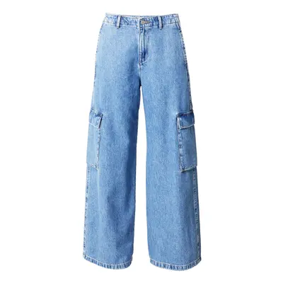 LEVI'S ® Cargo farmer 'Baggy Cargo Denim' kék farmer