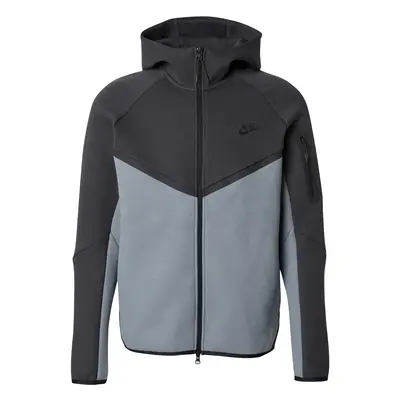 Nike Sportswear Tréning dzseki 'TECH FLEECE' antracit / világosszürke / sötétszürke