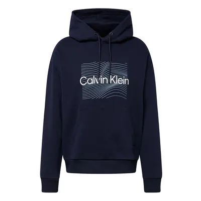 Calvin Klein Tréning póló világoskék / sötétkék / piszkosfehér