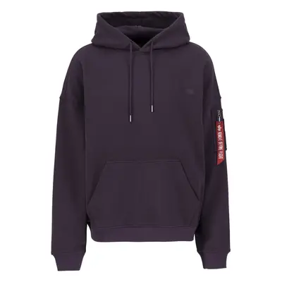 ALPHA INDUSTRIES Tréning póló 'Alpha Essentials RL' szilva / piros / fehér