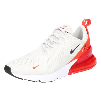 Nike Sportswear Rövid szárú sportcipők 'Air Max 270' sötét narancssárga / tűzpiros / fekete / fe