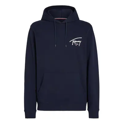 Tommy Jeans Tréning póló tengerészkék / fehér