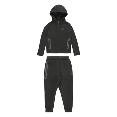 Nike Sportswear Jogging ruhák 'TECH FLEECE' szürke / fekete