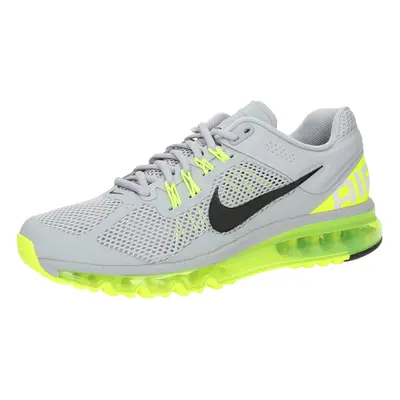 Nike Sportswear Rövid szárú sportcipők 'AIR MAX 2013' neonsárga / szürke / fekete