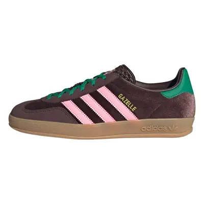 ADIDAS ORIGINALS Rövid szárú sportcipők 'Gazelle' sötét barna / sötétzöld / rózsaszín