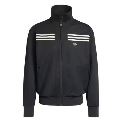 ADIDAS ORIGINALS Átmeneti dzseki fekete / fehér