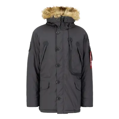 ALPHA INDUSTRIES Téli parka 'Polar ' szürke