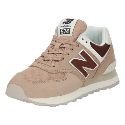 new balance Rövid szárú sportcipők '574' csokoládé / taupe / fehér