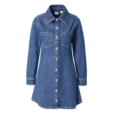 LEVI'S ® Ingruhák 'Mini Dress' vérvörös / fekete farmer / fehér