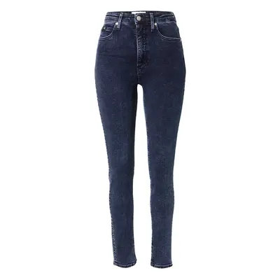 Calvin Klein Jeans Farmer 'HIGH RISE SKINNY' sötétkék