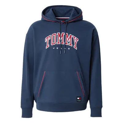 Tommy Jeans Tréning póló sötétkék / piros / fehér