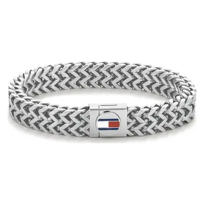 TOMMY HILFIGER Karkötő 'CASUAL' ezüst