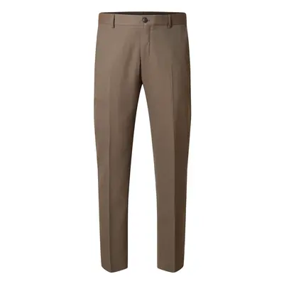 SELECTED HOMME Ráncos nadrág 'SLHNEIL' khaki