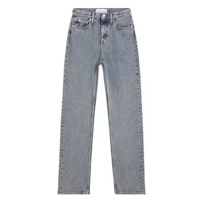 Calvin Klein Jeans Farmer 'HIGH RISE STRAIGHT' kék farmer