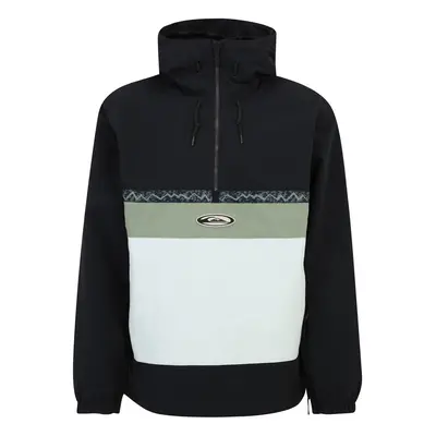 QUIKSILVER Sportdzseki 'STEEZE' világoszöld / fekete / fehér