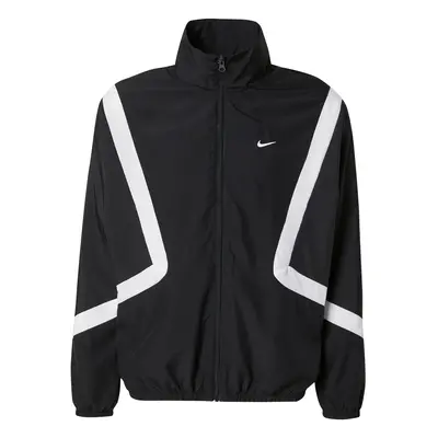 NIKE Tréningdzseki fekete / fehér