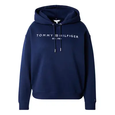 Tommy Hilfiger Curve Tréning póló tengerészkék / fehér