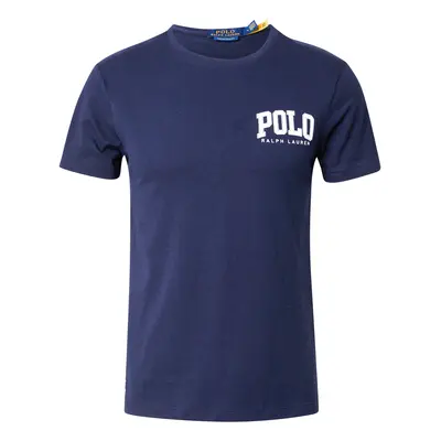 Polo Ralph Lauren Póló tengerészkék / világoskék / fehér