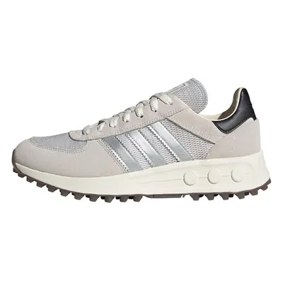 ADIDAS ORIGINALS Rövid szárú sportcipők 'LA Trainer' ezüstszürke / fekete / gyapjúfehér