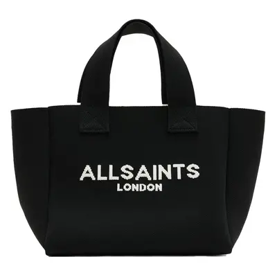 AllSaints Shopper táska 'IZZY' fekete / fehér