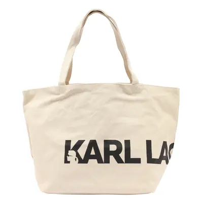 Karl Lagerfeld Shopper táska 'Essential' bézs / fekete