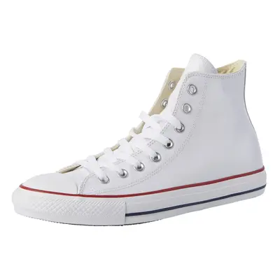 CONVERSE Magas szárú sportcipők 'CHUCK TAYLOR ALL STAR CLASSIC HI LEATHER' fehér