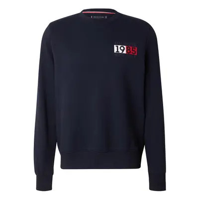 TOMMY HILFIGER Tréning póló éjkék / piros / fehér