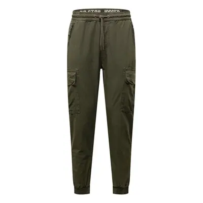 ALPHA INDUSTRIES Cargo nadrágok sötétszürke