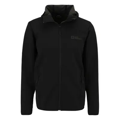 JACK WOLFSKIN Téli parka 'BORNBERG' fekete