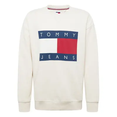 Tommy Jeans Tréning póló tengerészkék / piros / fehér / fehér melír