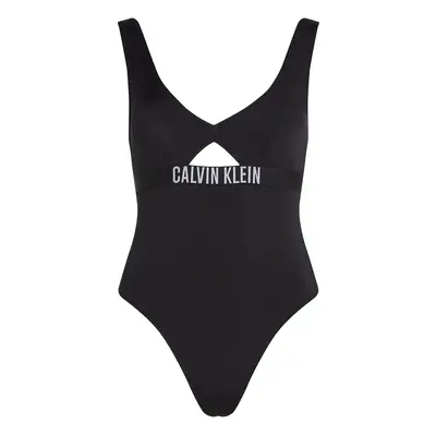 Calvin Klein Swimwear Fürdőruhák fekete / piszkosfehér