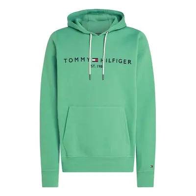 TOMMY HILFIGER Tréning póló menta / piros / fekete