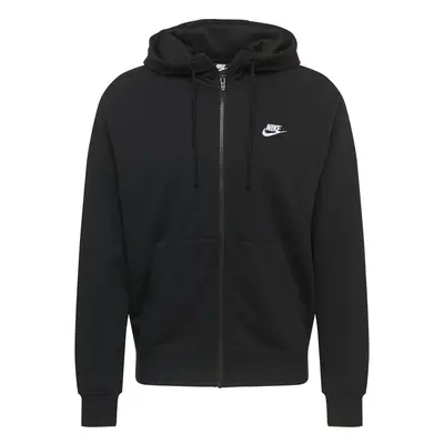 Nike Sportswear Tréning dzseki 'Club' fekete / fehér