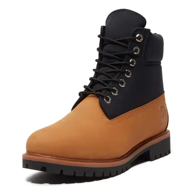 TIMBERLAND Fűzős csizma barna / fekete