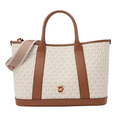 MICHAEL Michael Kors Shopper táska 'LUISA' krém / karamell