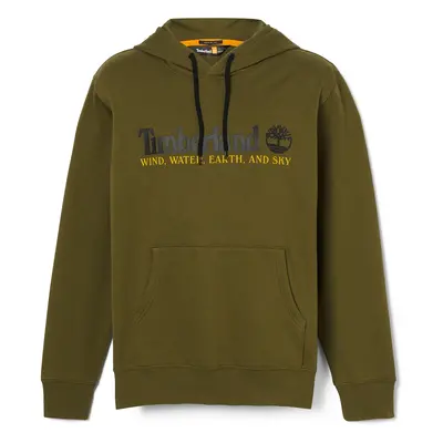 TIMBERLAND Tréning póló kék / khaki / narancs