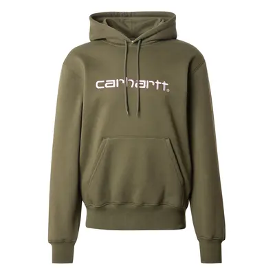 Carhartt WIP Tréning póló olíva / rózsaszín