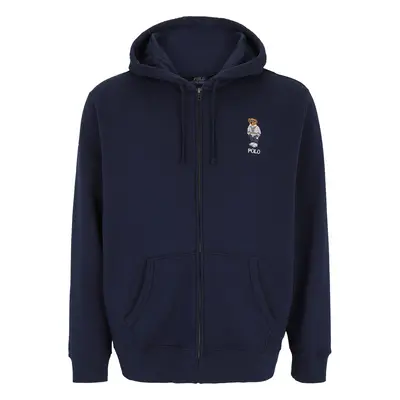 Polo Ralph Lauren Tréning dzseki tengerészkék / umbra / méz / fehér