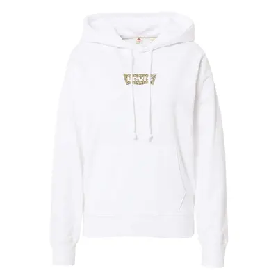 LEVI'S ® Tréning póló 'Graphic Standard Hoodie' barna / fekete / fehér