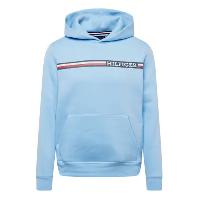 TOMMY HILFIGER Tréning póló tengerészkék / világoskék / piros / fehér