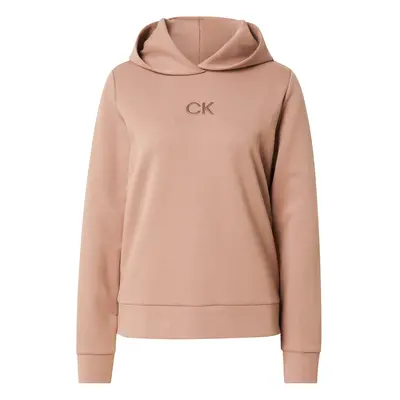 Calvin Klein Tréning póló barna / világosbarna