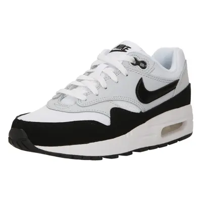 Nike Sportswear Sportcipő 'Air Max 1' szürke / fekete / fehér