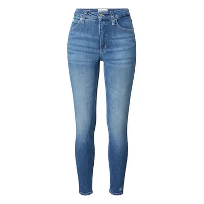 Calvin Klein Jeans Farmer 'HIGH RISE SUPER SKINNY ANKLE' kék farmer