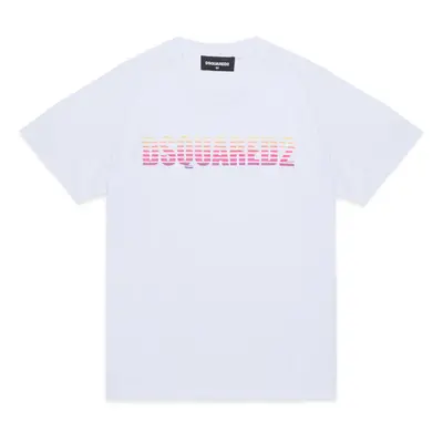 DSQUARED2 Póló sárga / narancs / rózsaszín / fehér