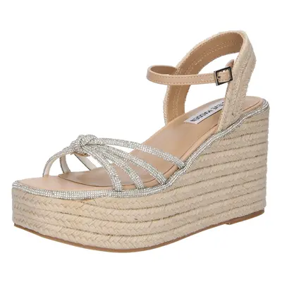 STEVE MADDEN Szandálok 'JADED' bézs / ezüst