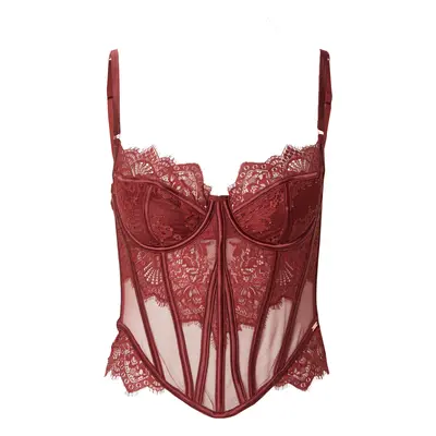 Hunkemöller Melltartó 'Zoe' bordó