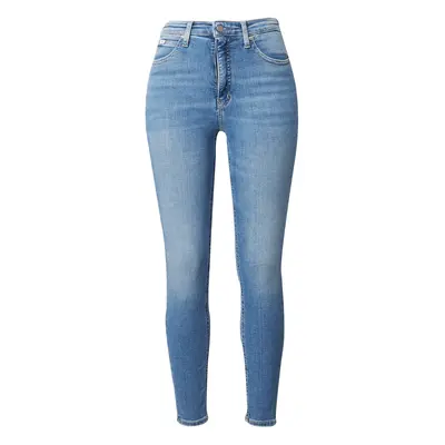 Calvin Klein Jeans Farmer 'HIGH RISE SUPER SKINNY ANKLE' kék farmer