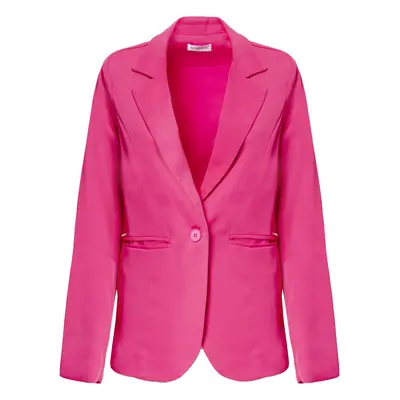 Influencer Blézer ' Lapel collar blazer ' bézs / rózsaszín