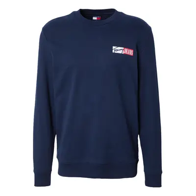 Tommy Jeans Tréning póló tengerészkék / piros / fehér